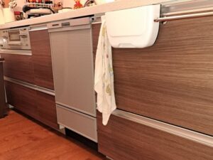 神奈川のキッチン取付け隊　浅型を深型食洗機に取替　施工後